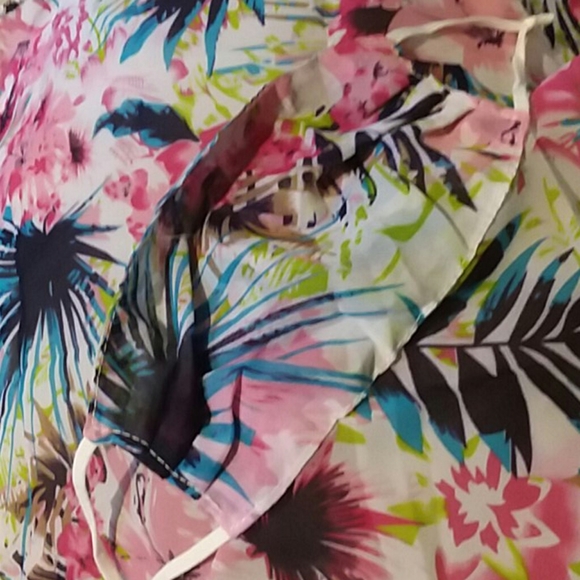 Floral Neck Gaiter Face Scarf - Picture 6 of 7